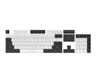 REDRAGON PBT Doubleshot keycaps (biało-czarne) A132 WB - 1247529 - zdjęcie 1